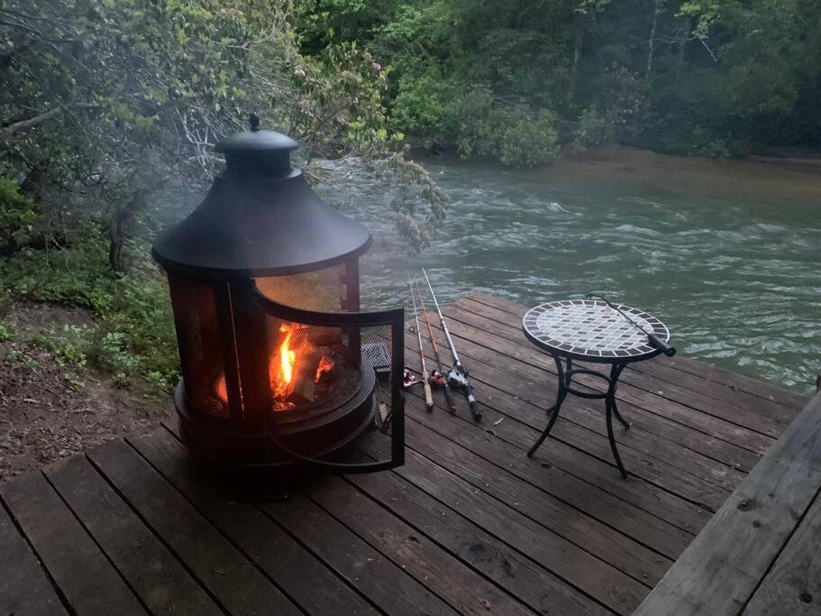 Cabin Fever On Cartecay River เอลลิเจย์ ภายนอก รูปภาพ